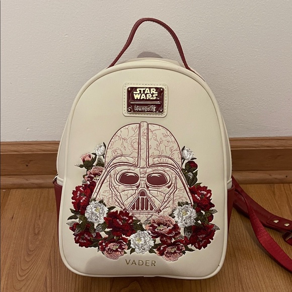 Loungefly Star Wars Cream and Red Backpack - Picture 2 of 6